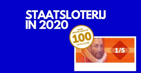 wat kost een 1/5 staatslot|Staatsloterij: winkansen per prijs .